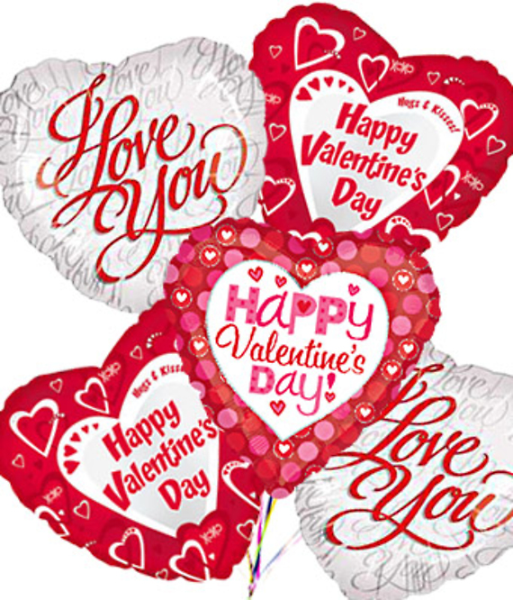Valentine\'s Day/I Love You Mylar Balloon