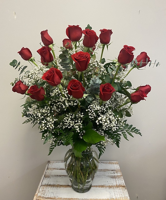 Two Dozen Long-Stemmed Roses