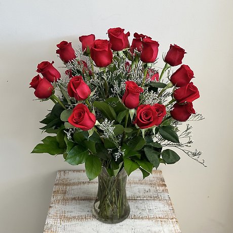 Two Dozen Long-Stemmed Roses