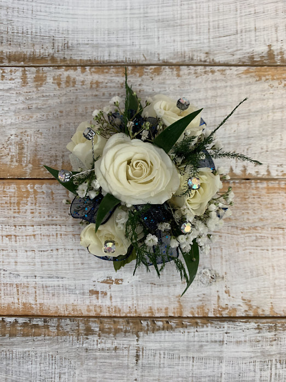 5 Bloom Sweetheart Rose with BLING
