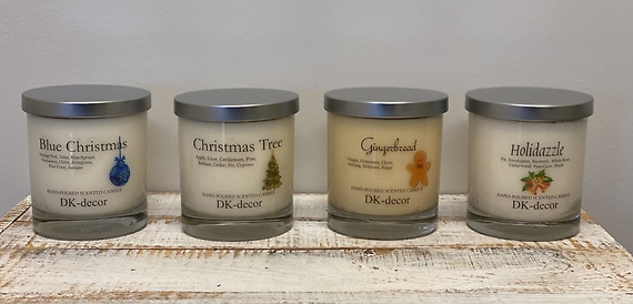 Locally Made Holiday Soy Candle