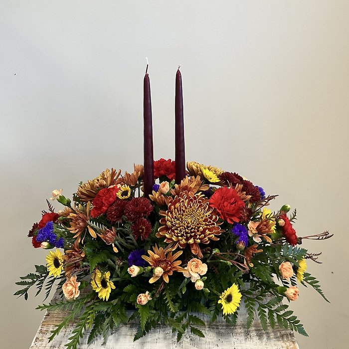 Centerpiece with Candles
