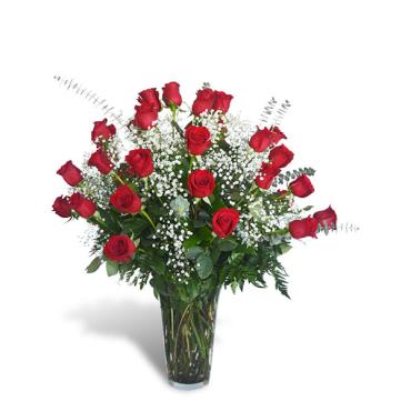 Three Dozen Long-Stemmed Roses