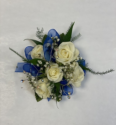 5 Bloom Sweetheart Rose with BLING