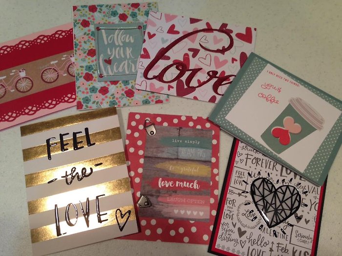 One-of-a-Kind, Handmade Valentine\'s Day Card