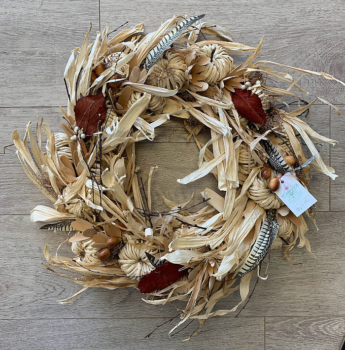 Pumpkin Harvest Wreath