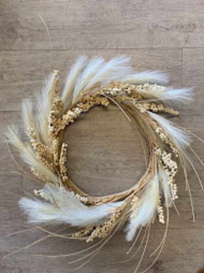 Pampas Grass Wreath